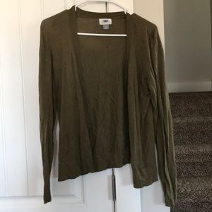 Hunter Green cardigan